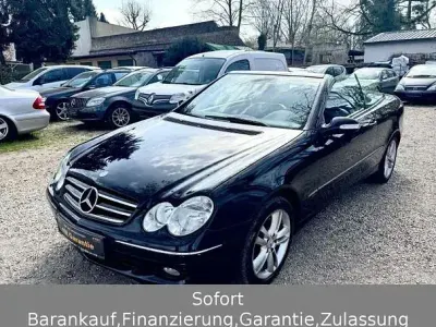 Gebraucht Mercedes CLK200 Avantgarde 163 PS (119 kW) 2006 Obsidianschwarz  metalliclack Cabrio