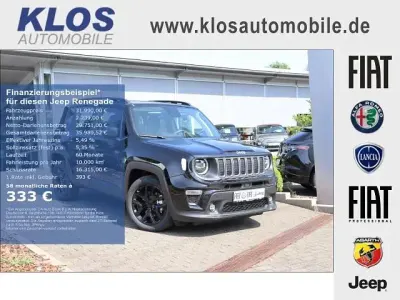 Neu Jeep Renegade Summit 131 PS (96 kW) 2025 Solid black (schwarz) SUV