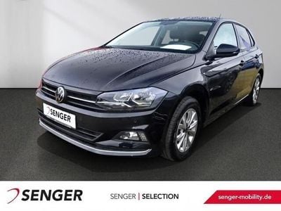Gebraucht VW Polo Highline 95 PS (69 kW) 2021 Schwarz Limousine