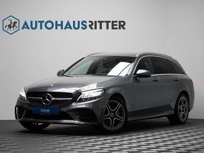 Gebraucht Mercedes C220 AMG line 194 PS (142 kW) 2018 Grau Kombi