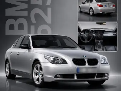 Usata BMW 525 230 CV (169 kW) 2004 Argento Berlina