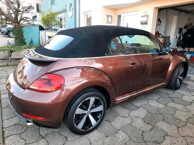 Gebraucht VW Beetle Cabriolet Allstar 105 PS (77 kW) 2016 Braun Cabrio