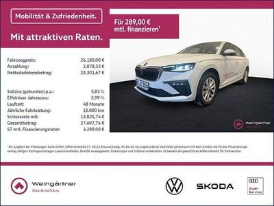 Weiß Gebraucht 2024 Skoda Scala Selection Kleinwagen | 26.180 € (Etwas zu teuer)