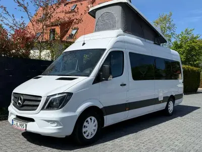 Gebraucht Mercedes Sprinter 163 PS (119 kW) 2016 Weiß Van