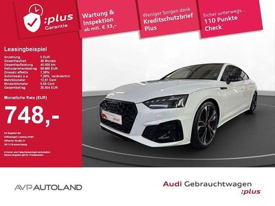 Gletscherweiss metallic Gebraucht 2024 Audi A5 Sportback S-Line Kleinwagen | 55.470 €