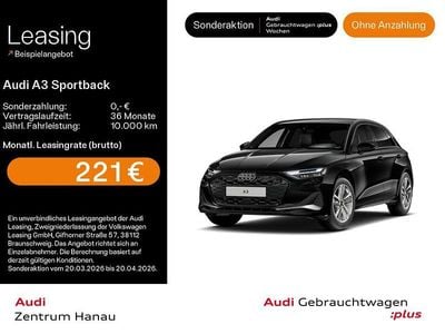 Gebraucht Audi A3 Advanced 150 PS (110 kW) 2025 Mythosschwarz metallic Limousine