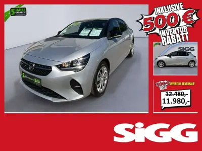 Gebraucht Opel Corsa Elegance 75 PS (55 kW) 2023 Diamant schwarz/karbon schwarz Kleinwagen