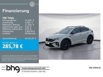 Usata VW Taigo R-line 110 CV (80 kW) 2022 Grigio SUV
