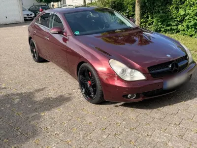 Brugt Mercedes CLS350 AMG 292 HK (214 kW) 2007 Rød Coupe