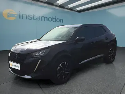 Second-hand Peugeot e-2008 Allure 100 kW (136 CP) 2021 Negru SUV