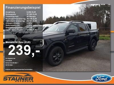 Neu Ford Ranger 281 PS (206 kW) 2025 Schwarz Pickup