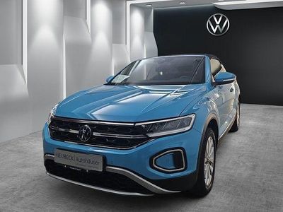 Gebraucht VW T-Roc Cabriolet Style 150 PS (110 kW) 2022 Teal blue Cabrio