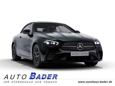 Gebraucht Mercedes E200 AMG line 197 PS (144 kW) 2023 Gruen Cabrio