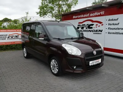 Gebraucht Fiat Doblò Dynamic 95 PS (69 kW) 2010 Orange Van / Kleinbus
