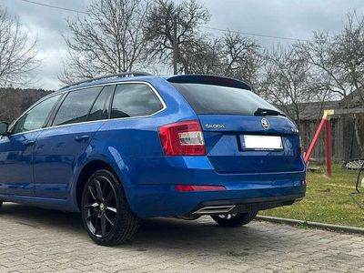 Gebraucht Skoda Octavia Style 150 PS (110 kW) 2015 Blau Kleinwagen