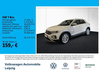 Gebraucht VW T-Roc Style 110 PS (80 kW) 2022 Grau SUV