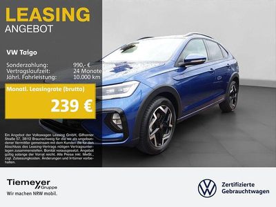 Occasion VW Taigo R-line 150 PK (110 kW) 2025 Blauw SUV