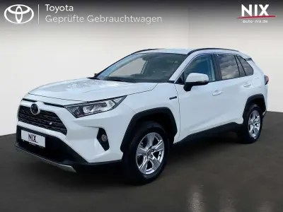 Gebraucht Toyota RAV4 Hybrid Comfort 218 PS (160 kW) 2021 Weiß SUV