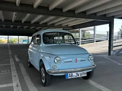 Gebraucht Fiat 500 18 PS (13 kW) 1969 Blau Kleinwagen