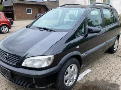 Gebraucht Opel Zafira 125 PS (91 kW) 2004 Schwarz Van / Kleinbus