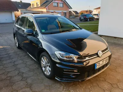 Brugt VW Golf VII R-line 150 HK (110 kW) 2019 Sort Stationcar