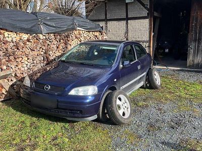 Gebraucht Opel Astra Edition 101 PS (74 kW) 2000 Blau Limousine