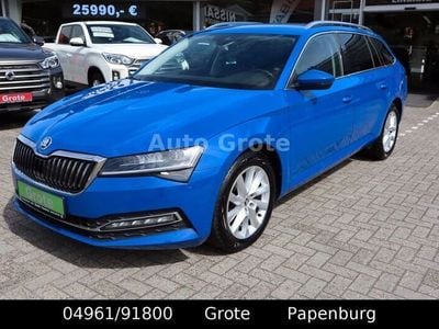 Gebraucht Skoda Superb Style 150 PS (110 kW) 2020 Blau Kombi
