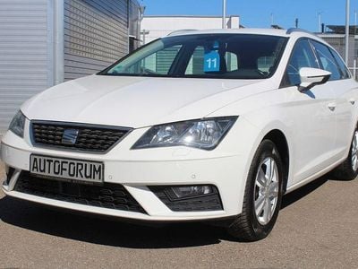 Usata Seat Leon ST Style 116 CV (85 kW) 2019 Bianco Station wagon