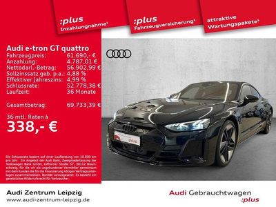 Gebraucht Audi e-tron GT quattro Ambiente 350 kW (476 PS) 2023 Schwarz Limousine