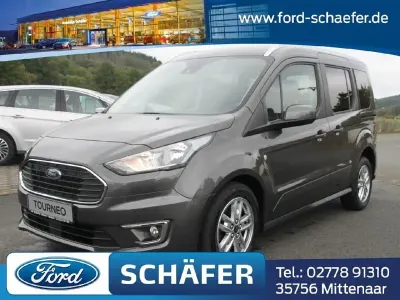 Gebraucht Ford Tourneo Connect Titanium 120 PS (88 kW) 2020 Magneticgrau (metallic) Van / Kleinbus