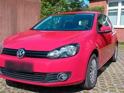 Brugt VW Golf VI 80 HK (58 kW) 2009 Rød Hatchback