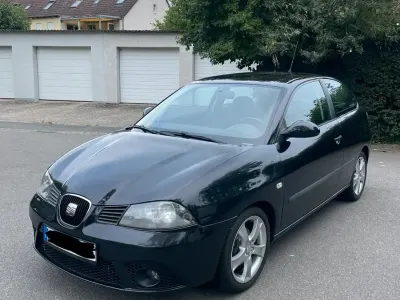 Gebraucht Seat Ibiza 85 PS (62 kW) 2007 Schwarz Kleinwagen