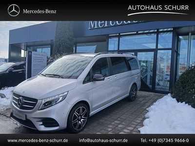 Silber Gebraucht 2018 Mercedes V250 Avantgarde Edition Van / Kleinbus | 45.400 € (Teuer)