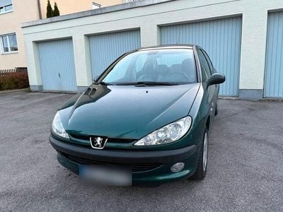 Gebraucht Peugeot 206 75 PS (55 kW) 2000 Grün Kleinwagen