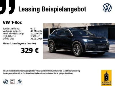 Neu VW T-Roc R 116 PS (85 kW) 2026 SUV