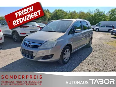 Gebraucht Opel Zafira Edition 116 PS (85 kW) 2008 Silber Van / Kleinbus