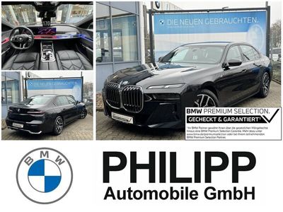 gebraucht BMW 740 d xDrive CarPlay M Sportpaket Iconic Glow Shz