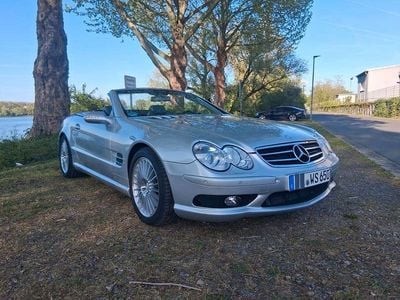 Usata Mercedes SL55 AMG AMG 500 CV (367 kW) 2003 Argento Cabrio