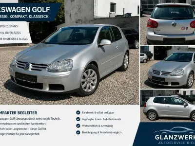 Gebraucht VW Golf V 2004 Silber Kleinwagen