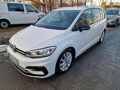 Gebraucht VW Touran IQ Drive 150 PS (110 kW) 2019 Weiß Van / Kleinbus