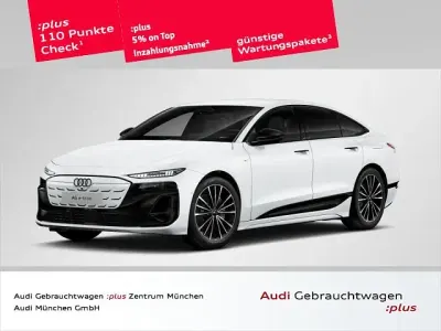 Gebraucht Audi A6 e-tron S-Line 314 kW (428 PS) 2025 Gletscherweiß metallic Limousine