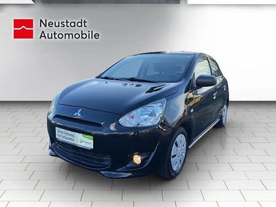 Gebraucht Mitsubishi Space Star Diamant Edition 71 PS (52 kW) 2016 Schwarz Kleinwagen