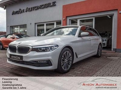 Gebraucht BMW 520 Sport Line 190 PS (139 kW) 2020 Mineralweiss metallic Kombi