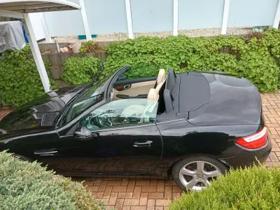 Brugt Mercedes SLK200 184 HK (135 kW) 2015 Sort Cabriolet