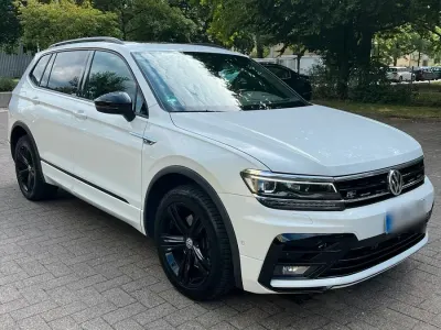 Gebraucht VW Tiguan Allspace R-line 220 PS (161 kW) 2020 Weiß SUV