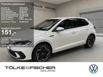 Gebraucht VW Polo R-line 95 PS (69 kW) 2026 Weiß Kleinwagen