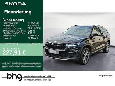 Schwarz Gebraucht 2023 Skoda Kodiaq Ambition SUV | 27.950 € (Guter Preis)