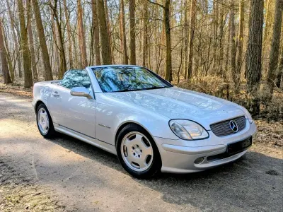Używany Mercedes SLK230 197 KM (144 kW) 2001 Srebrny Kabriolet