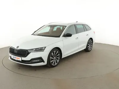 Brugt Skoda Octavia First Edition 150 HK (110 kW) 2020 Hvid Stationcar