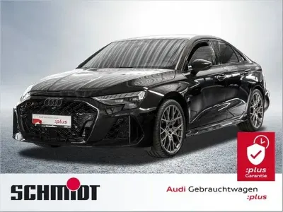 Ny Audi RS3 Sport 400 HK (294 kW) 2026 Sort Sedan